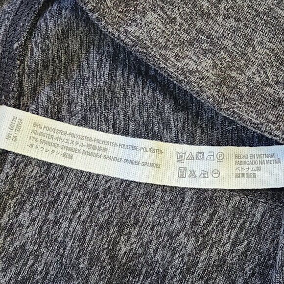 Free People Movement Infinity Cut Out Crop Legging Womens S Gray Soft Stretch - Picture 5 of 12